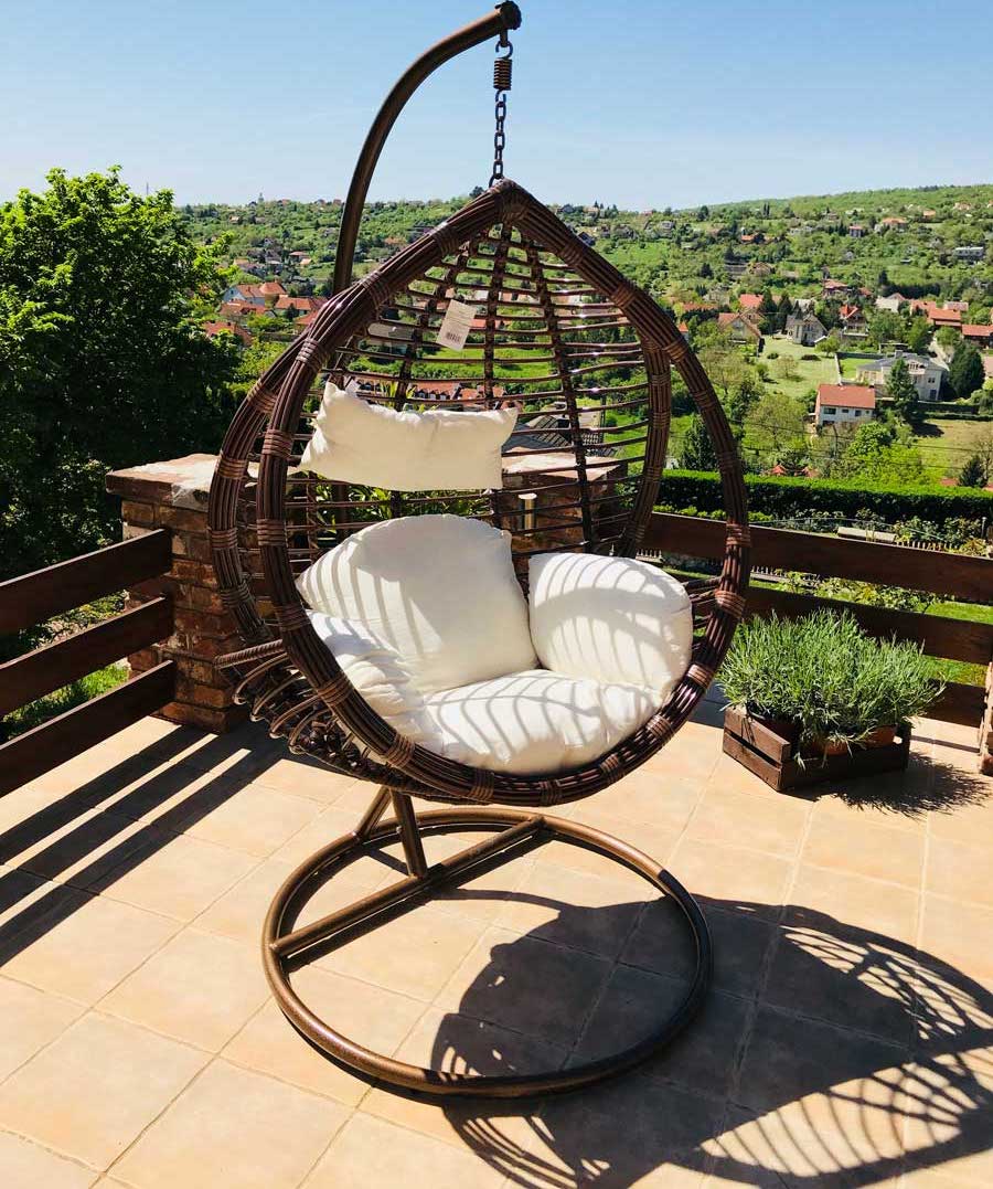 casa_murattan_kerti_fuggofotel_ujsagtarto_1 Casa műrattan kerti függőfotel újságtartóval