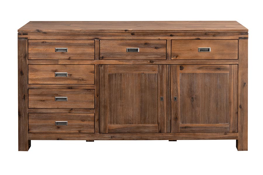 Díva-F-2 Carmen solid wood chest of drawers - Image 5