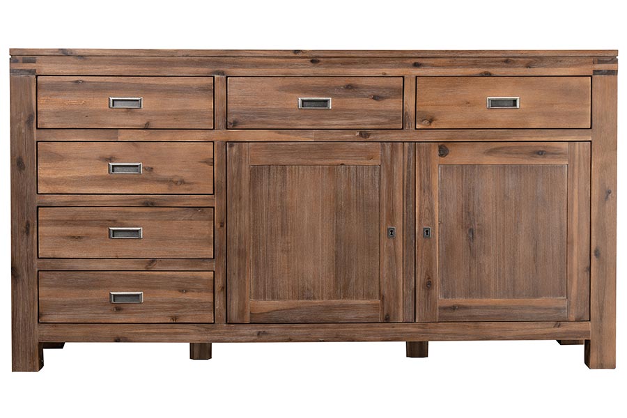 Díva-F Carmen solid wood chest of drawers - Image 4