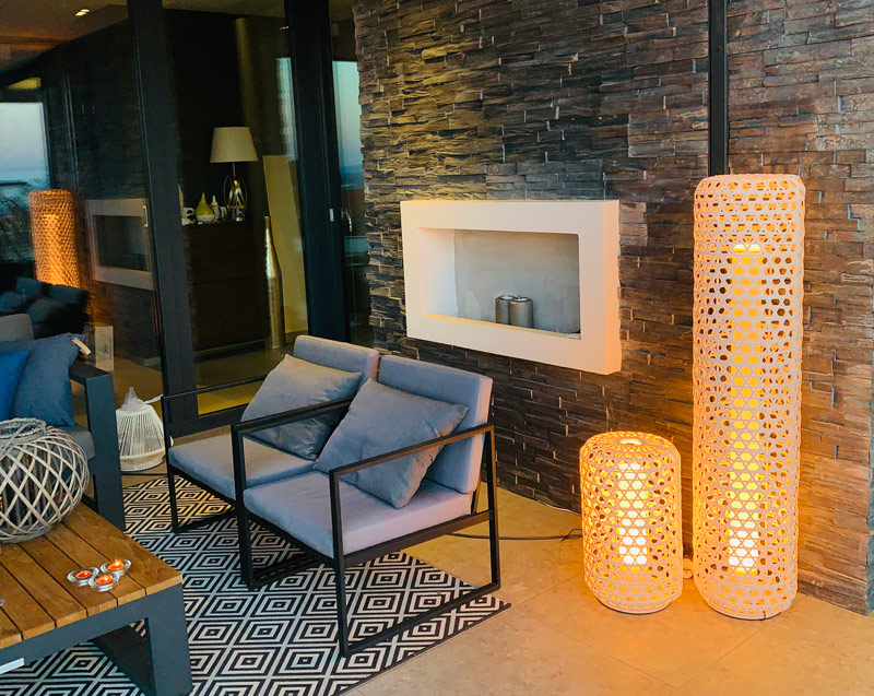 IMG_7766 Prémium Műrattan Kültéri LED Lámpa L Bahama fehér - Image 12