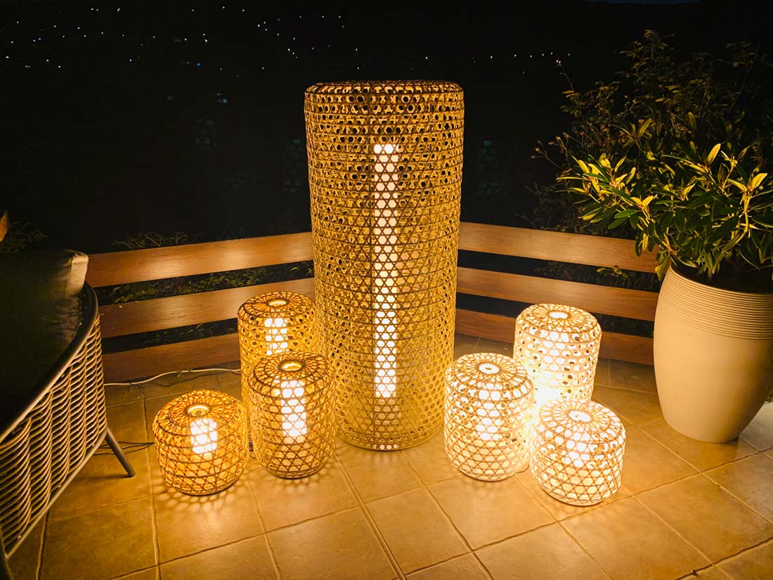 IMG_9084 Prémium Műrattan Kültéri LED Lámpa Bahama XXL - Image 4