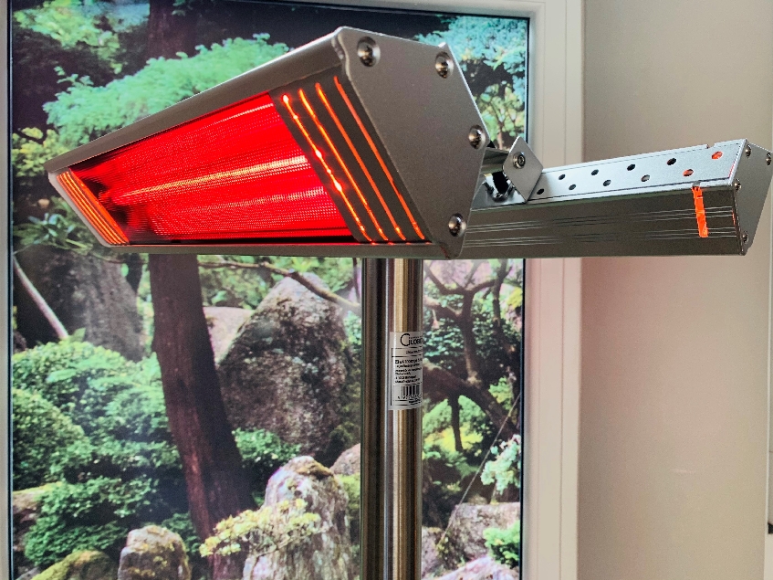 311 Murau Álló Elektromos Kültéri Hősugárzó teraszfűtő - Image 7
