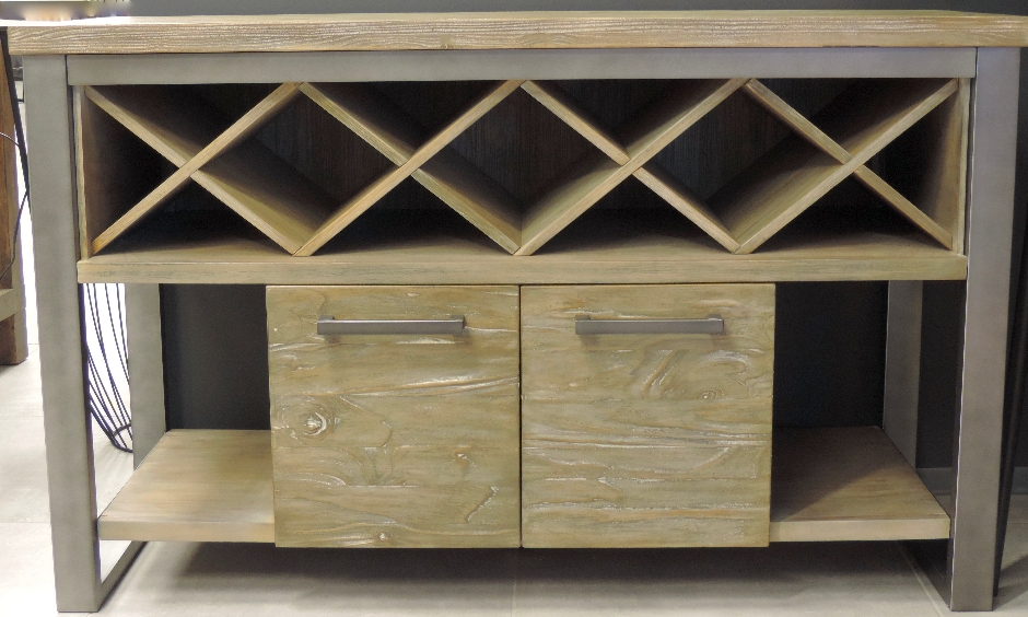 DSCN5409 Marion Solid Wood Chest Of Drawers with Wine Container - Image 4