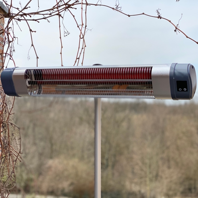 Dachstein-Álló-Elektromos-Hősugárzó–teraszfűtő-kerti-fűtés-kültéri-fűtés Dachstein Álló Elektromos Teraszfűtő Hősugárzó - Image 4