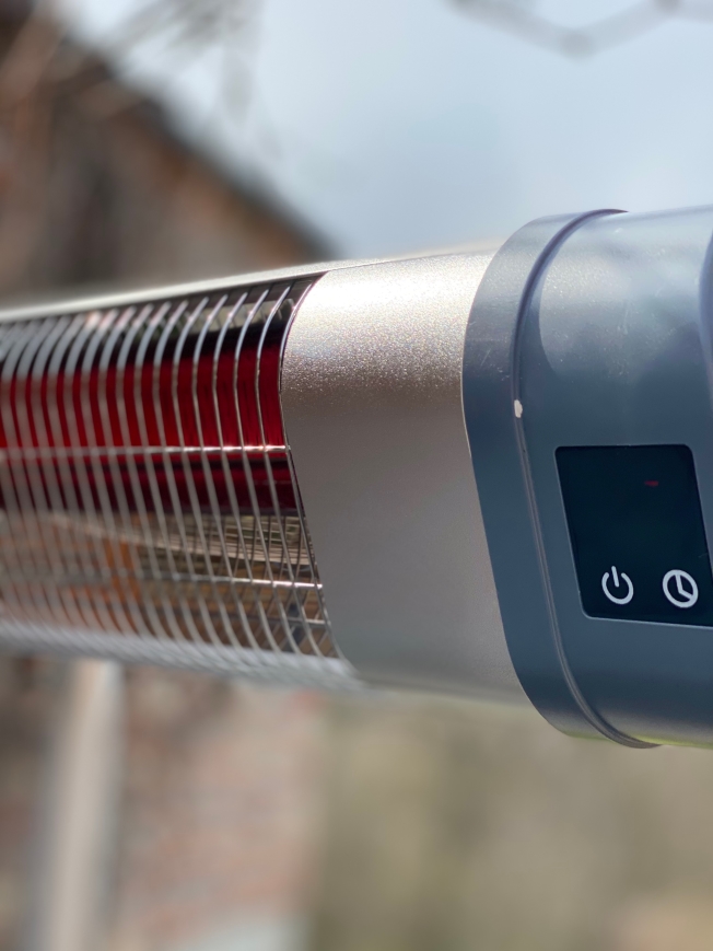 Dachstein-Álló-Elektromos-Hősugárzó–teraszfűtő-kerti-fűtés-kültéri-fűtés Dachstein Álló Elektromos Teraszfűtő Hősugárzó - Image 6