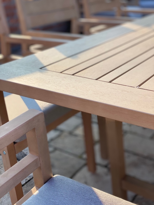 Fajl_022(2)_InPixio Vernazza - Outdoor Wooden Dining Set - 7 pcs garden set - Image 9