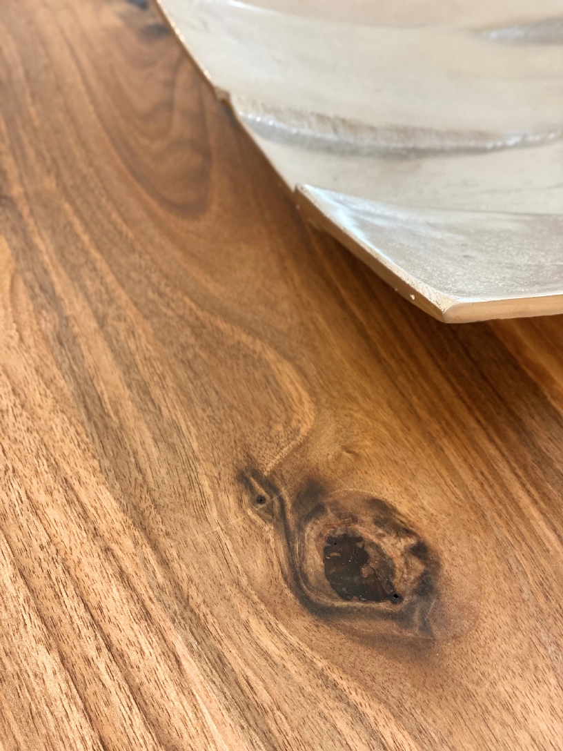 683 ArtMoon Walnut Wood Bar Table - Image 2