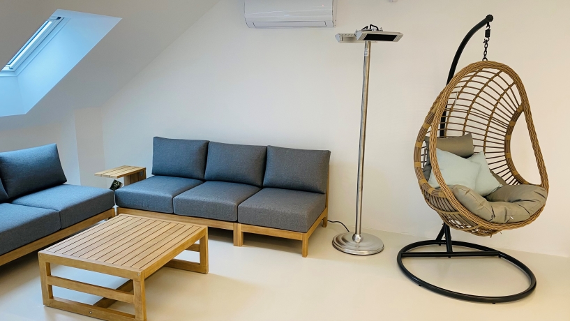 12_InPixio Murau Álló Elektromos Kültéri Hősugárzó teraszfűtő - Image 12