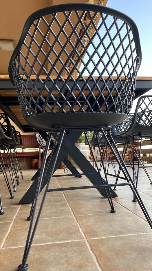 IMG_4873 Trinidad dining chair - Gunmetal - Image 7