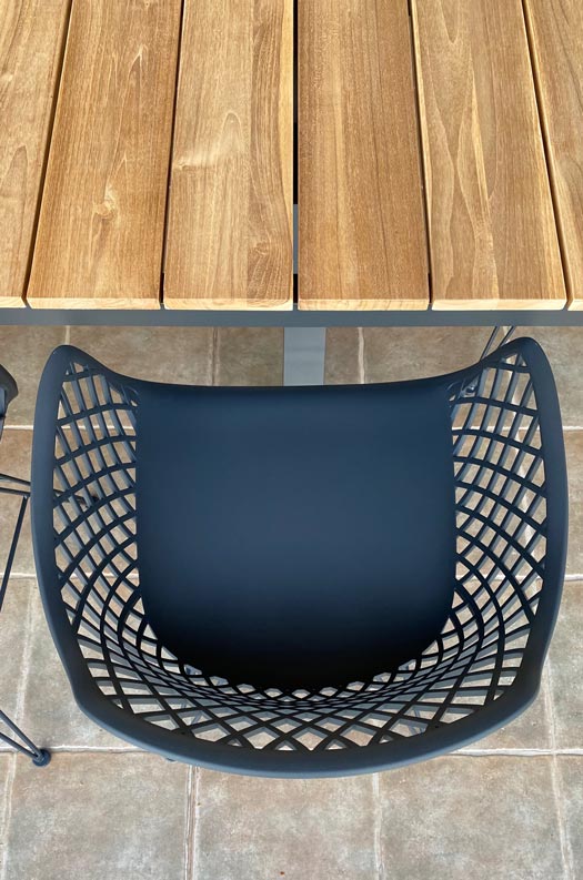 IMG_4878 Trinidad dining chair - Gunmetal - Image 6