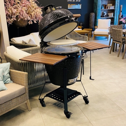 1_cr_InPixio GLOBE_XL _Black_Kerámia_Légkeveréses_Faszenes_Grillsütő _Kamado_ BBQ