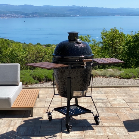 IMG_0809_InPixio_cr GLOBE XL Kamado Grill Kerámia Faszenes BBQ sütő