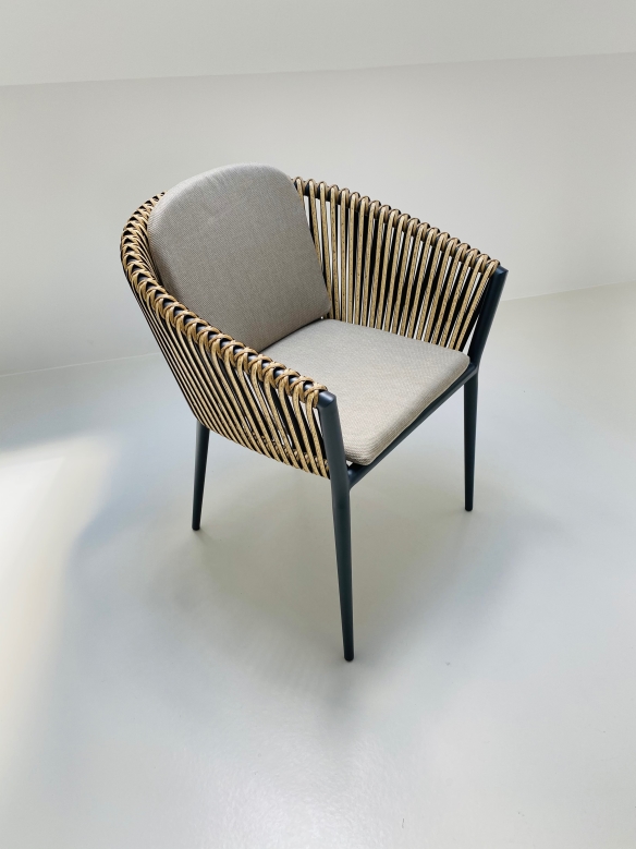 IMG_1762_InPixio Mauritius dining chair - Gunmetal - Image 8