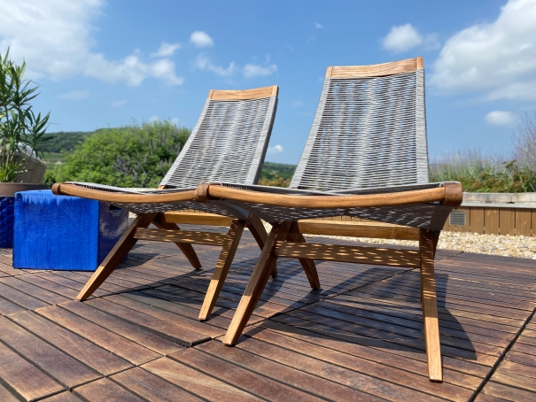 Porto_TEAK_fa_pihenőszék Porto fa kerti fotel TEAK pihenő kerti szék - Image 11