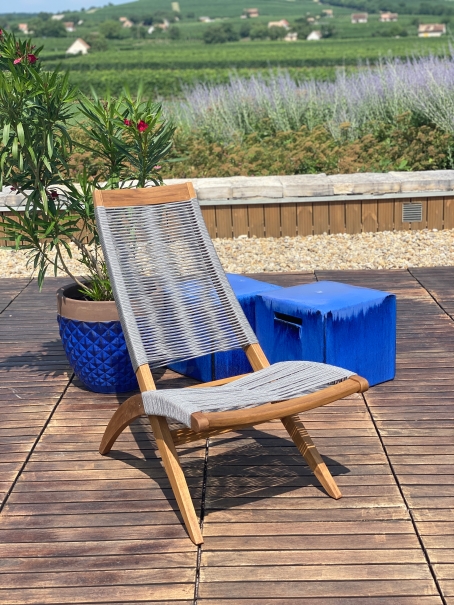 Porto_TEAK_fa_pihenőszék Porto fa kerti fotel TEAK pihenő kerti szék - Image 9