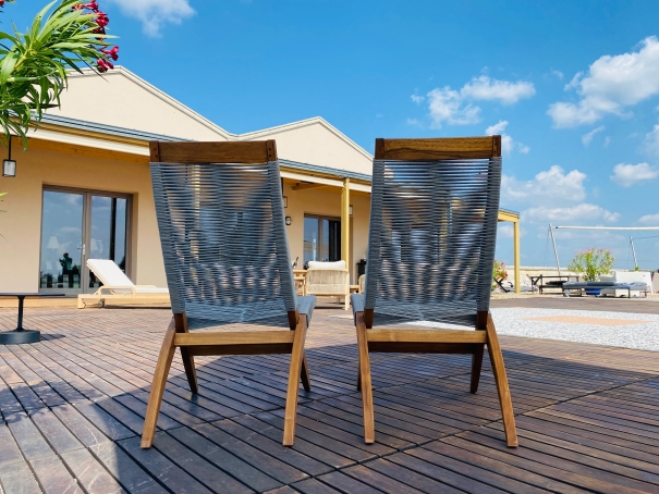 Porto_TEAK_fa_pihenőszék Porto fa kerti fotel TEAK pihenő kerti szék - Image 14