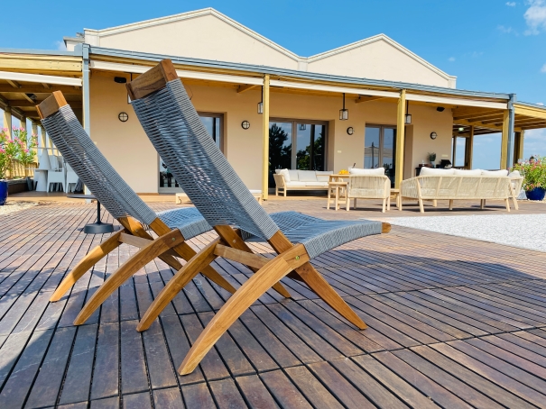 Porto_TEAK_fa_pihenőszék Porto fa kerti fotel TEAK pihenő kerti szék - Image 13