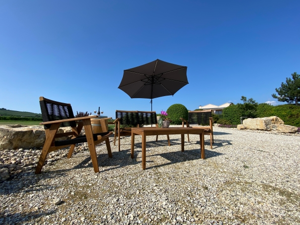 IMG_3842_InPixio Marrakesh Outdoor Wooden Lounge Set - 4 pieces garden furniture - Image 7