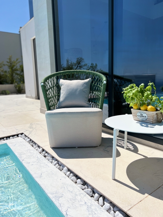 Togo Kerti Fotel szett 3 reszes Premium butor_10_InPixio Togo Armchair Set - 5 pieces garden furniture - Image 7