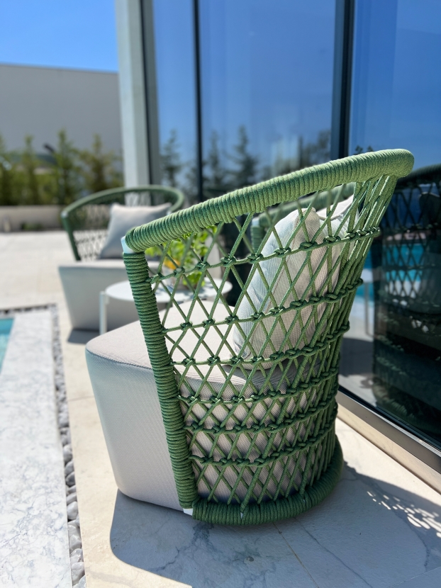 Togo Kerti Fotel szett 3 reszes Premium butor_4 Togo Armchair Set - 5 pieces garden furniture - Image 9