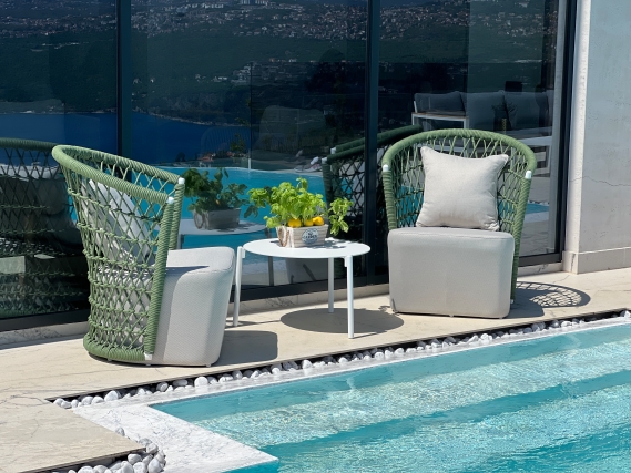 Togo Kerti Fotel szett 3 reszes Premium butor_9_InPixio Togo Armchair Set - 5 pieces garden furniture - Image 25
