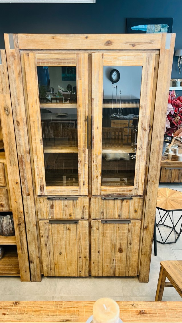 IMG_0415_InPixio Blijburg solid wood display cabinet - Image 6