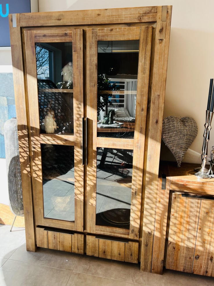 IMG_0428_InPixio Blijburg solid wood display cabinet - Image 2