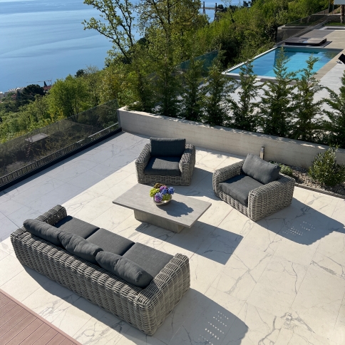Premium Kulteri ulogarnitúra Abu Dhabi_6 Abu-Dhabi Premium Outdoor Lounge Set - 4 pieces luxury garden furniture - Image 9