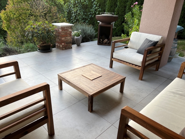 3_InPixio Giardinoche DIÓFA Prémium Kültéri Ülőgarnitúra - Image 5