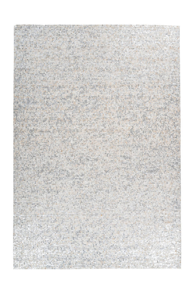 design-teppich-finish-100-weiss-silber_a1_7ebd0a4d-96f5-4336-9f85-75e9450dbb33 Kézzel készített patchwork bőrszőnyeg - Image 4