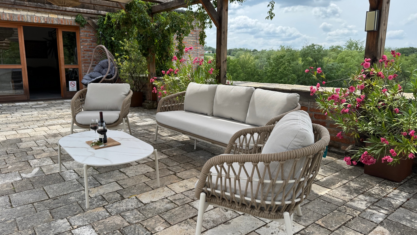 IMG_4198 Martinique Premium Outdoor Lounge Set - 4 pieces luxury garden furniture - Image 1