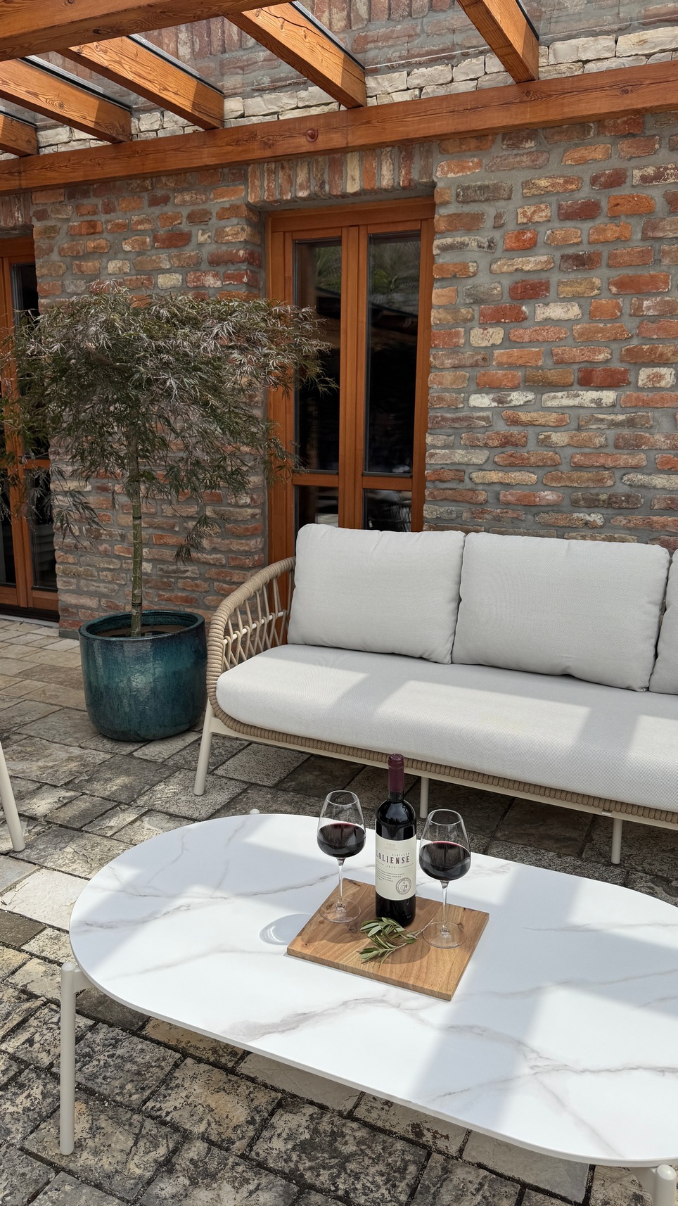 IMG_4284 Martinique Premium Outdoor Lounge Set - 4 pieces luxury garden furniture - Image 2